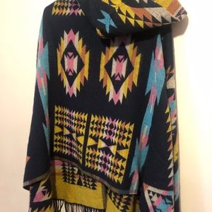 Navajo Poncho Wrap